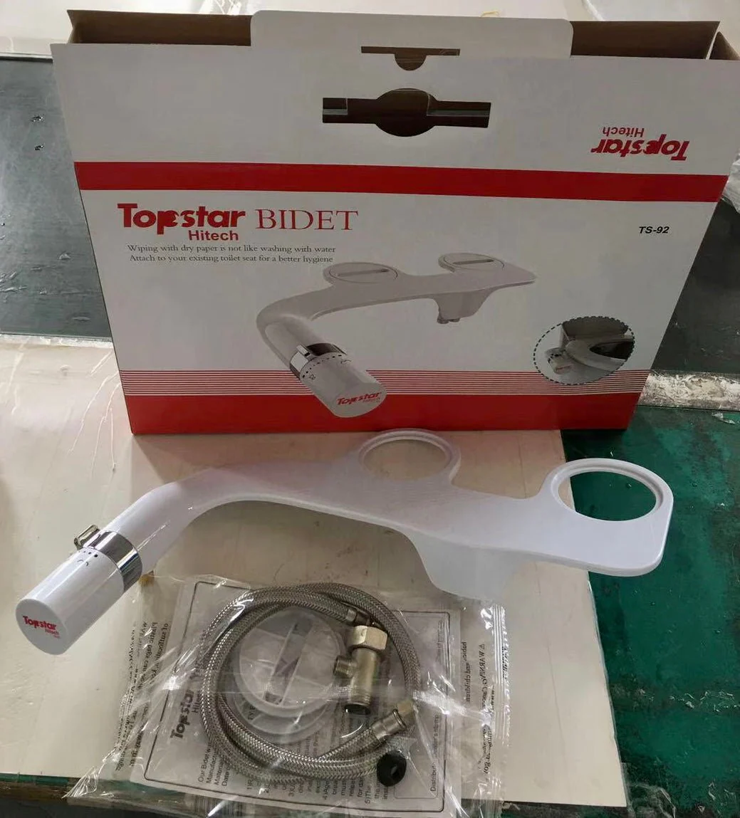Topstar Hitech Bidet with Dual Retractable Nozzle, Non-Electric