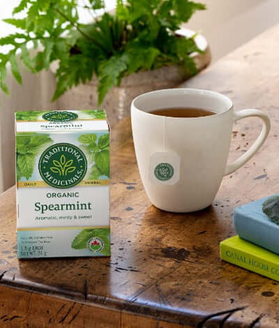 Traditional Medicinals Organic Spearmint 16 Bags - Image 3