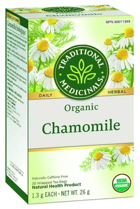 Traditional Medicinals - Organic Chamomile Tea, 20 Bags