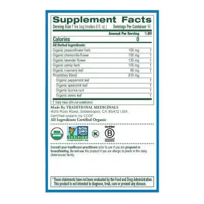 Traditional Medicinals - Organic Cup of Calm® Tea, 16 Bags - Image 2