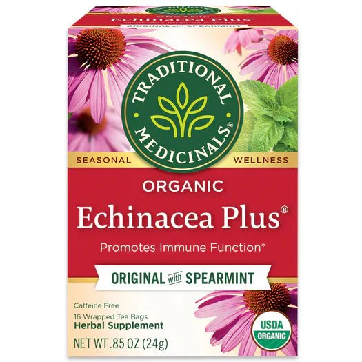 Traditional Medicinals - Organic Echinacea Plus® Tea, 16 Bags