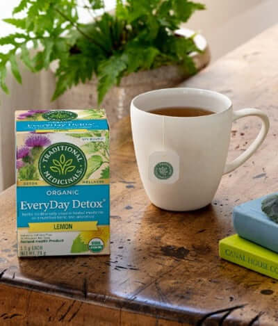 Traditional Medicinals - Organic EverDay Detox Lemon Tea, 16 Bags - Image 3