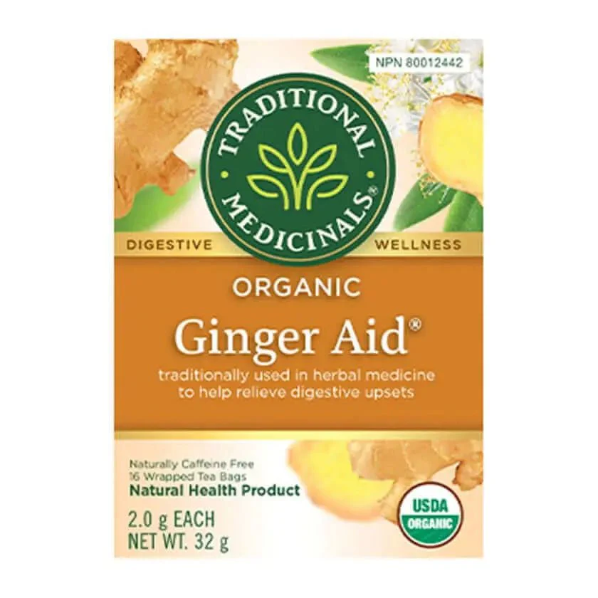Traditional Medicinals - Organic Ginger Aid Tea, 16 Bags - Image 2