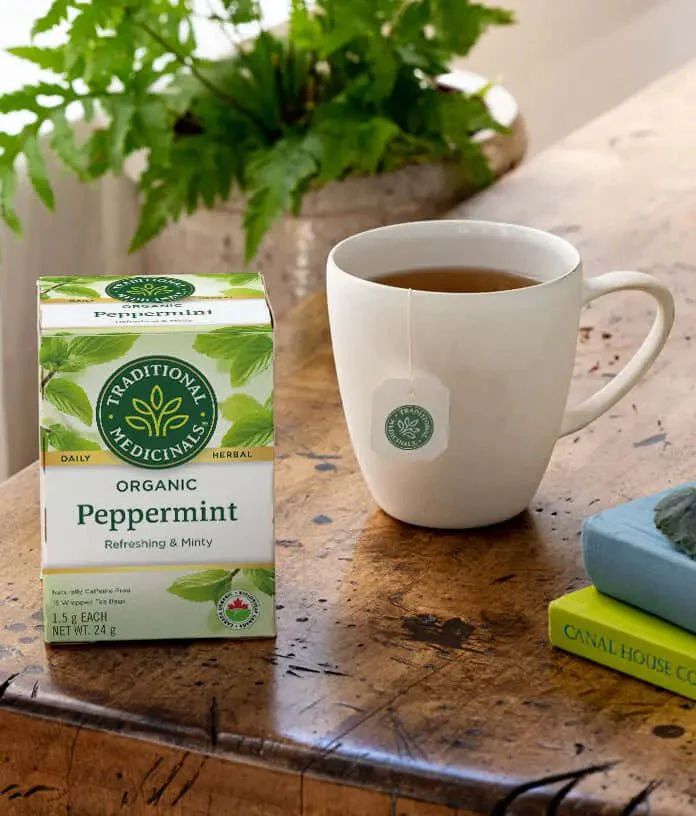 Traditional Medicinals Organic Peppermint Tea, 16 Tea Bags - Image 3
