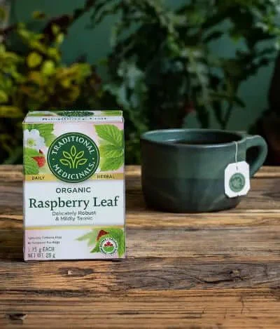 Traditional Medicinals Organic Raspberry Leaf Tea 16 Tea Bags - Image 3
