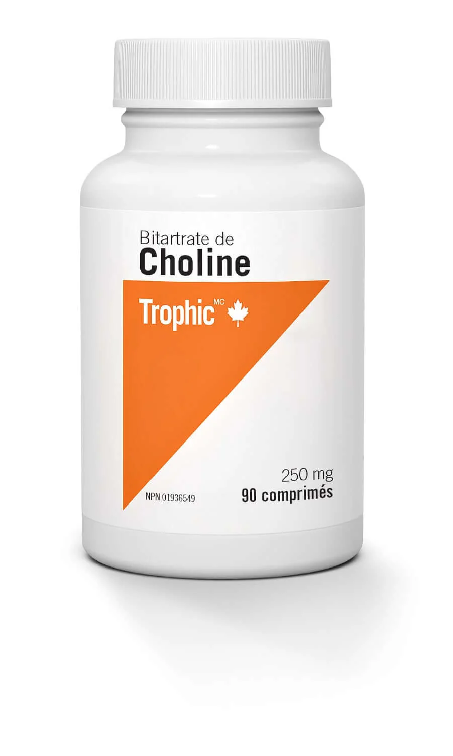 Trophic Choline 90 Tablets - Image 2
