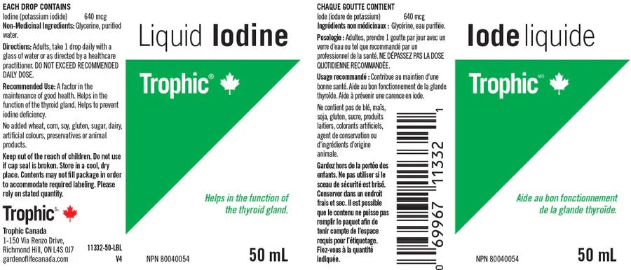 Trophic Iodine 50mL Liquid - Image 3