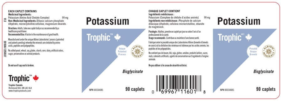 Trophic Potassium 90 Caplets - Image 3