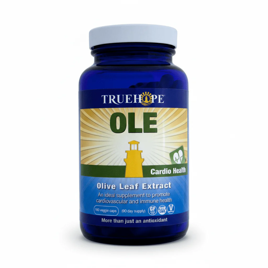 True Hope Olive Leaf Extract 180 Veg Capsules