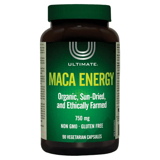 Ultimate Maca Energy 750mg Veg Capsules
