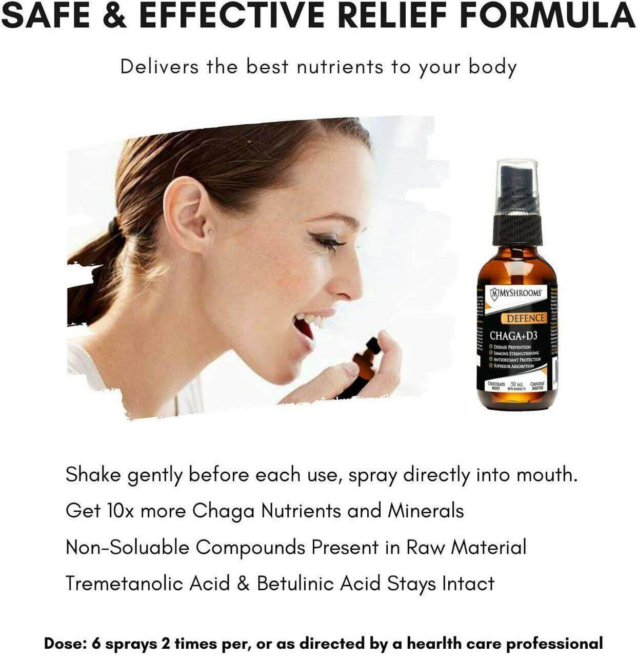 MySpray Defence Chaga+D3 60mL - Image 5