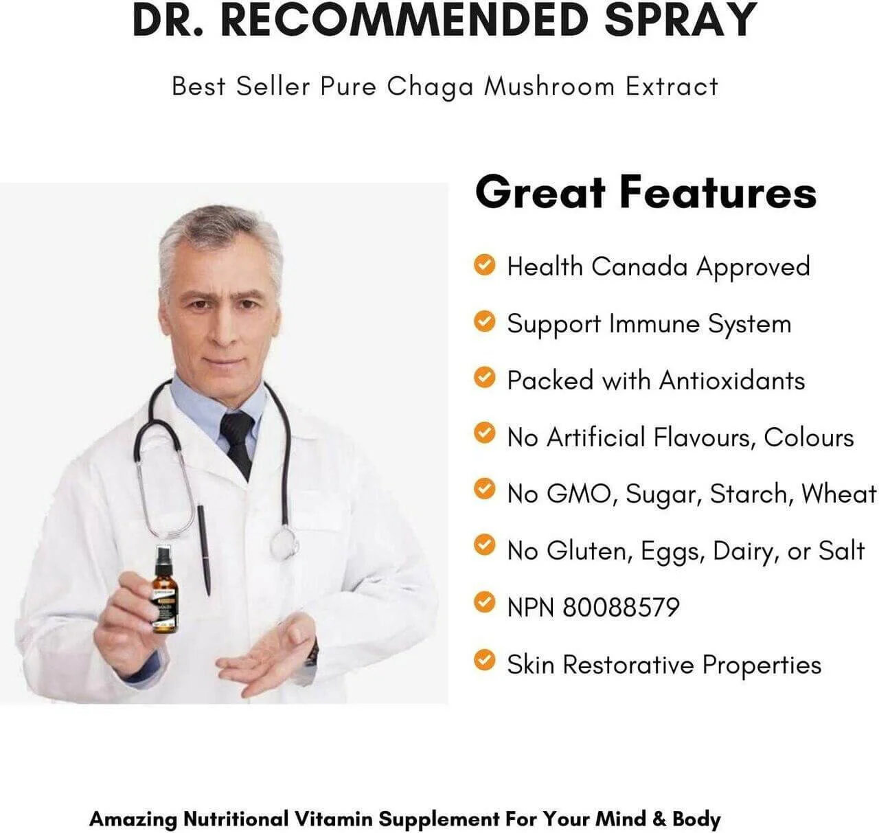 MySpray Defence Chaga+D3 60mL - Image 6