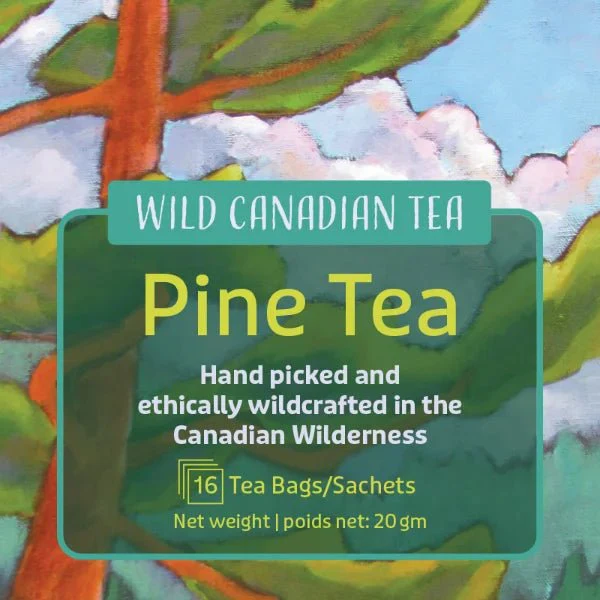 Wild Canadian Tea, Pine Needle Tea 16 Tea Bags