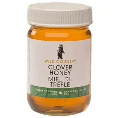 Wild Country Clover Honey 500 Grams