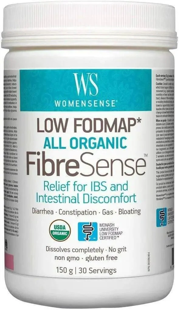 WomensSense Organic FibreSense 150 Grams 30 Servings